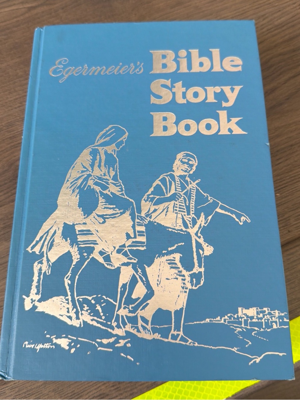 Egermeier’s Bible Story Book - Blue 1969 Vintage